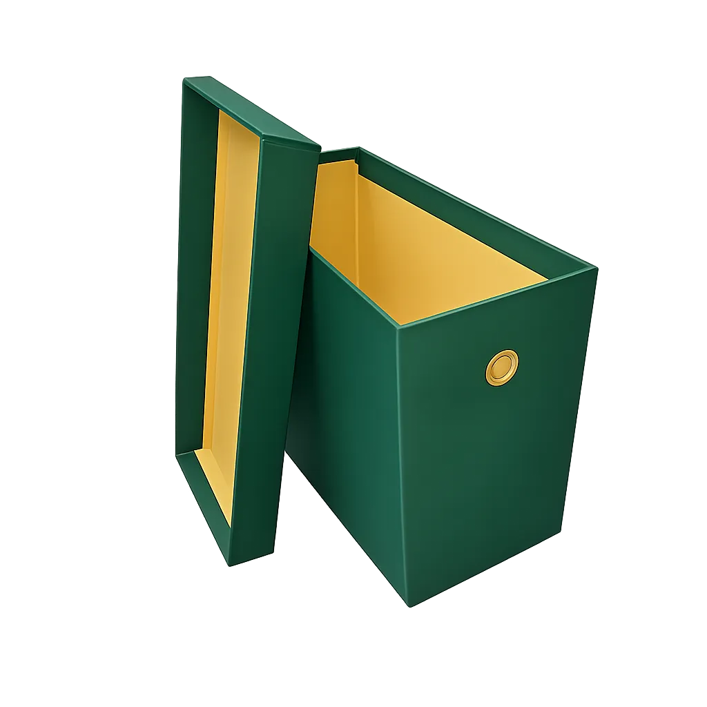 Caja Prensada con Tapa Separada